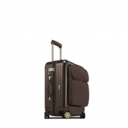 Rimowa Salsa Deluxe Hybrid cabine business marron brillant 56 cm - 4 roues - 46 litres