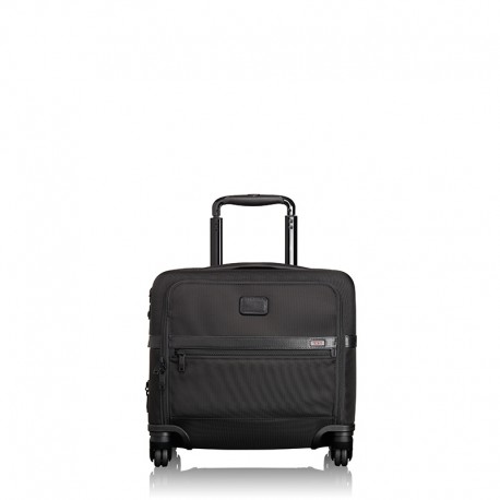 Tumi Alpha Business 4 Wheel Compact Brief cabine noir - 40.5 cm - 4 roues - 18 litres