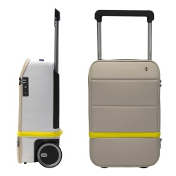 KABUTO XT 2x2 Cabine Smart blanche - silver 40/60 litres