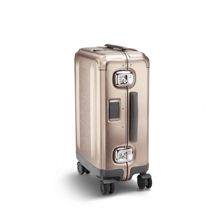 ZERO HALLIBURTON Pursuit - Valise Cabine Internationale aluminium bronze 55 cm - 32 litres
