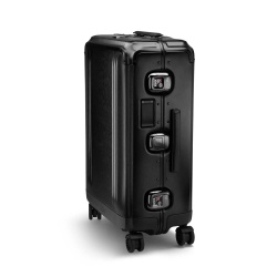 ZERO HALLIBURTON Pursuit - Valise Check in M aluminium noir mat 66 cm - 57 litres