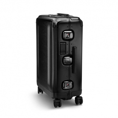 ZERO HALLIBURTON Pursuit - Valise Check in M aluminium noir mat 66 cm - 57 litres